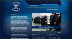 Desktop Screenshot of orlandomarineservices.com